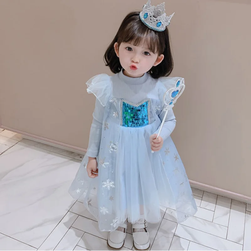 

Girls' Dress Spring Autumn Toddler Children's Spring Princess Dress Baby Girl Stylish Autumn Dress
