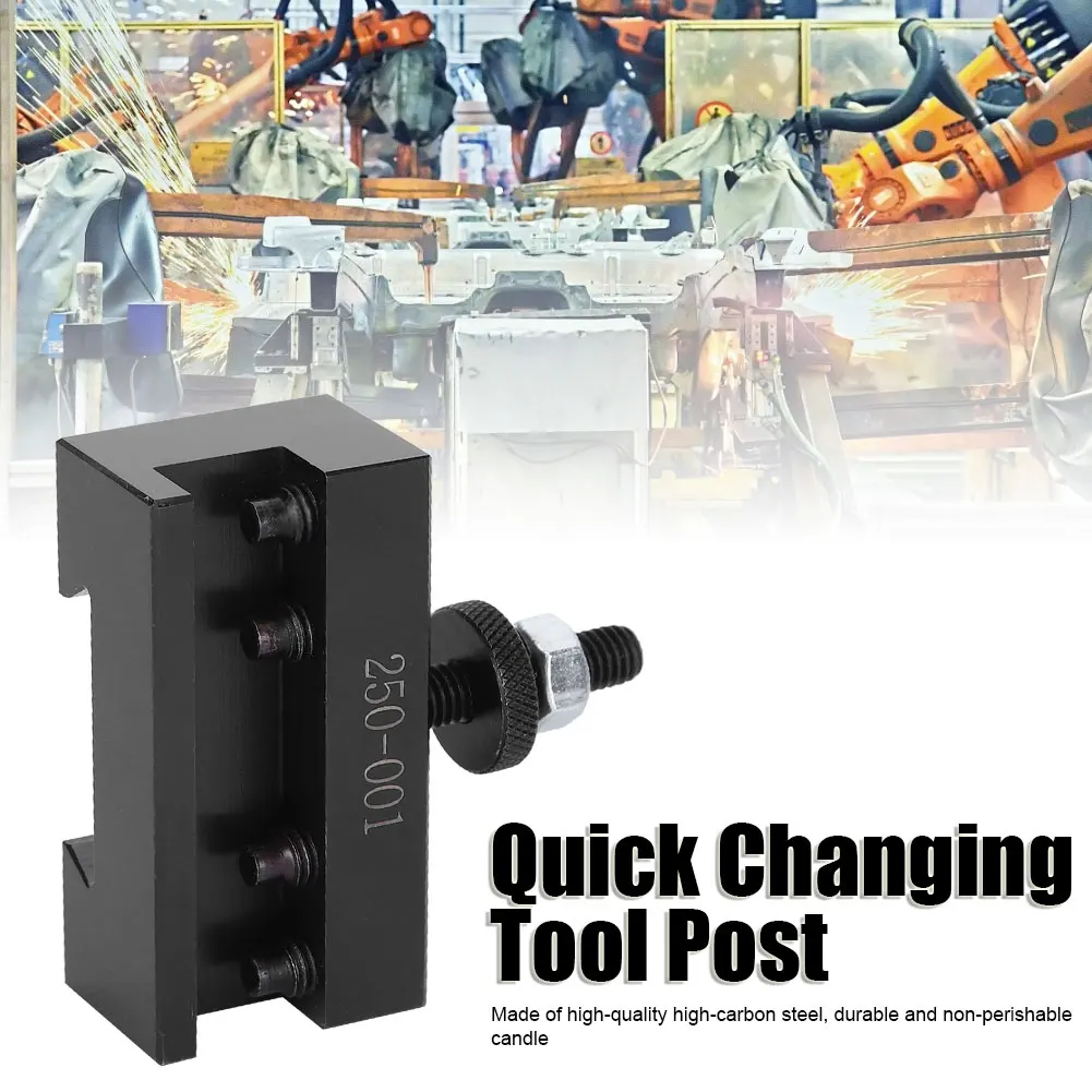 Quick Changing Tool Post CNC Turning HighCarbon Steel Durable Lathe Tool Holder(250001 )