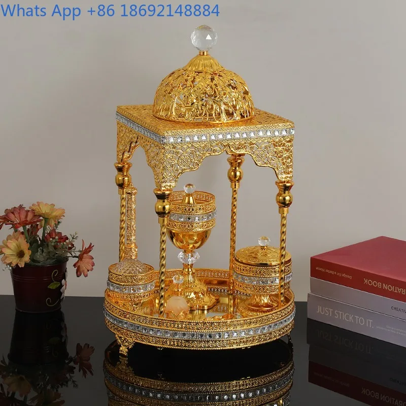 

Корзина с фруктовой тарелкой, декоративная курильница, курильница для гостиной, набор для ароматерапии, украшение дома