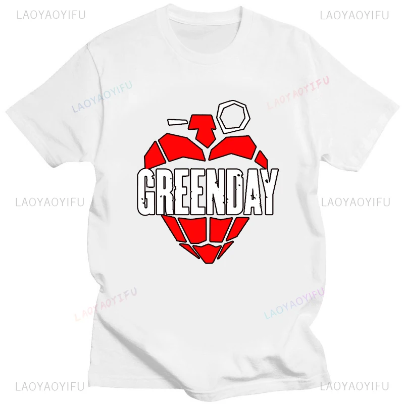 Green Day \' American Idiot Albuum Cover Tshirt Men Women COTTON T Shirt Novelty Funny Streetwear Summer Comfortable Tee Shirt