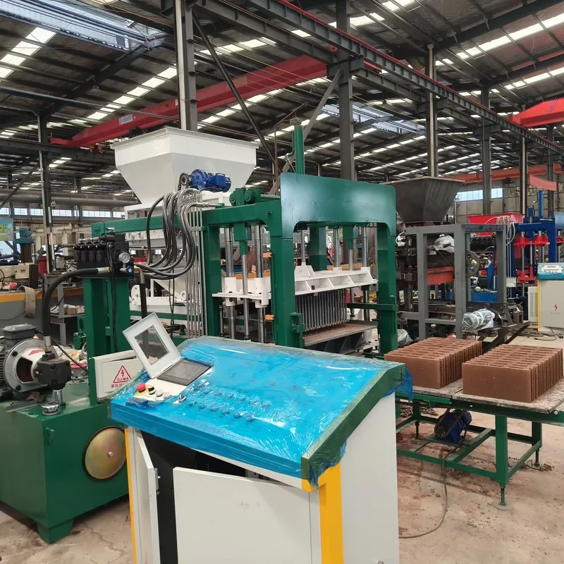 Brick Machine QT4-15B Concrete Hollow Solid Paver Block Making Machine Make Block/Brick for Sale
