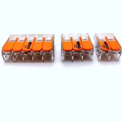 Original 221 Push In Wire Connectors Copper Can Connect Quantum Board with Quick Wire Terminals for Planting Light Cable