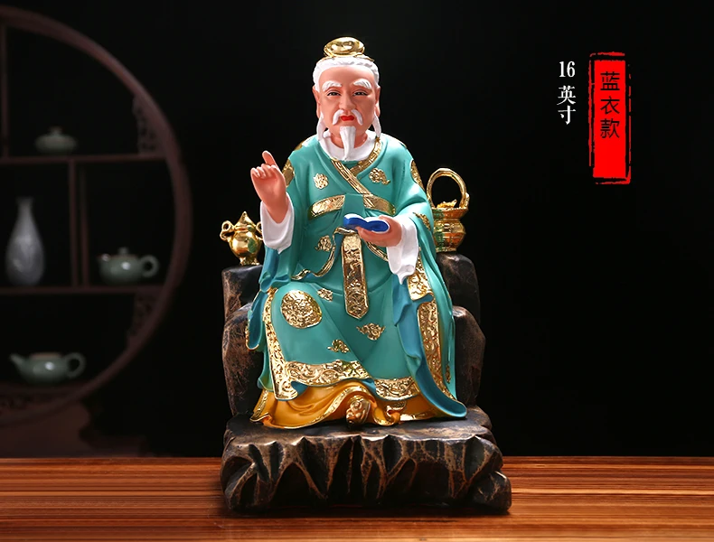 GOOD Asia chinese medicine Science Ancestor Medicine enshrine God statue bless safety health good luck statue