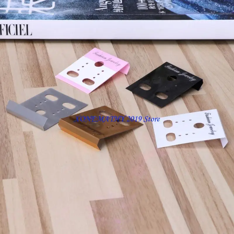 

F42F 100 шт. Держатель для сережек Витрина для карт Ожерелье Витрина для сережек