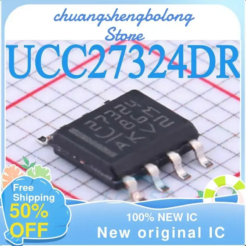 20PCs ucc27324 ucc27324dr 27324 sop-8 new original IC