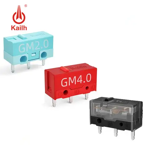 Kailh GM2.0 GM4.0 GM8.0 souris micro interrupteur bouton de jeu peut remplacer toutes sortes de souris d'ordinateur bouton gauche droit