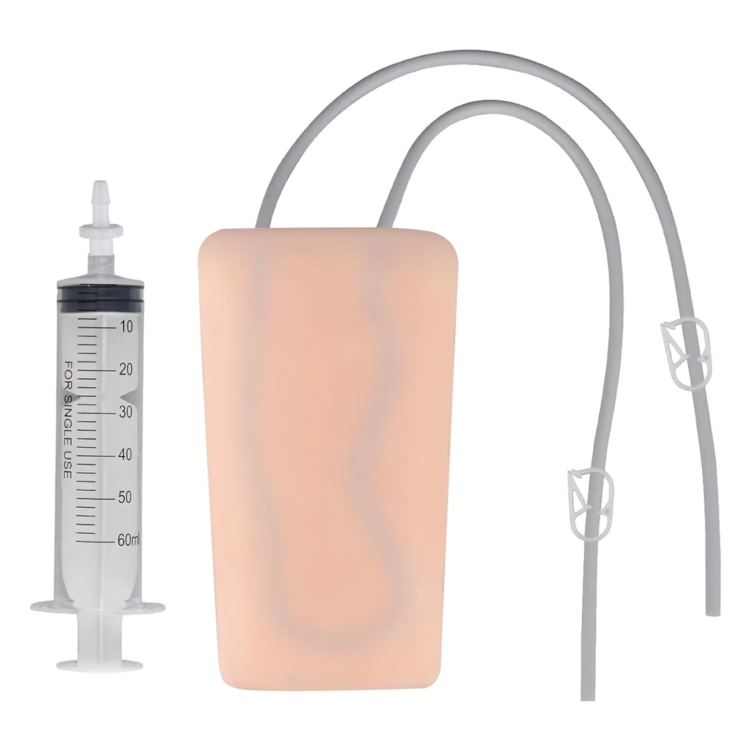 Wearable IV Injection Practice Pad Kit Phlebotomy & Venipuncture IV Start Training for Nursing School Medical Student Education