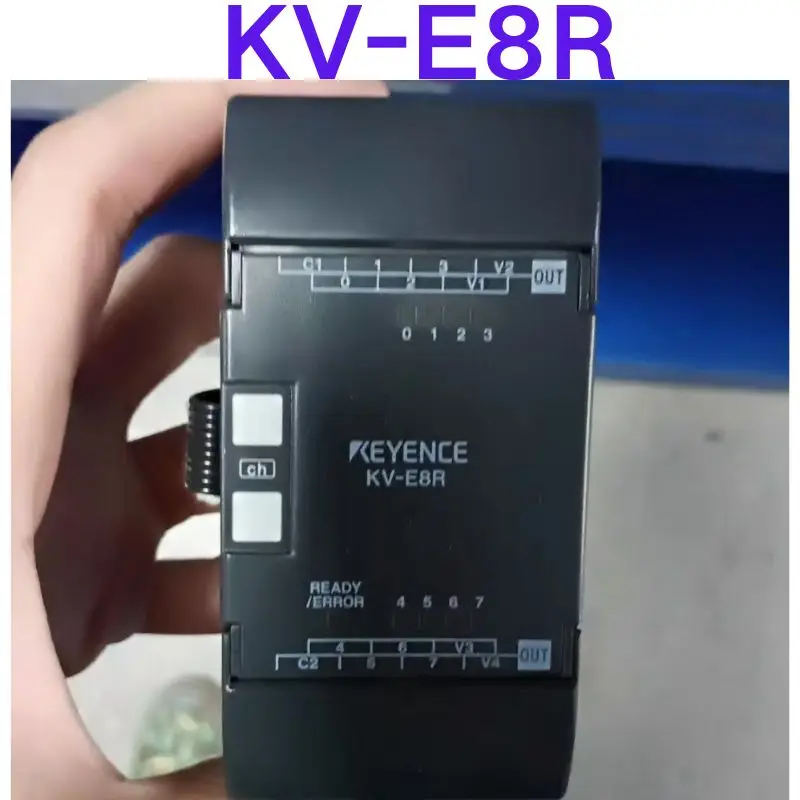 

Second-hand test OK , KV-E8R Programmable Controller