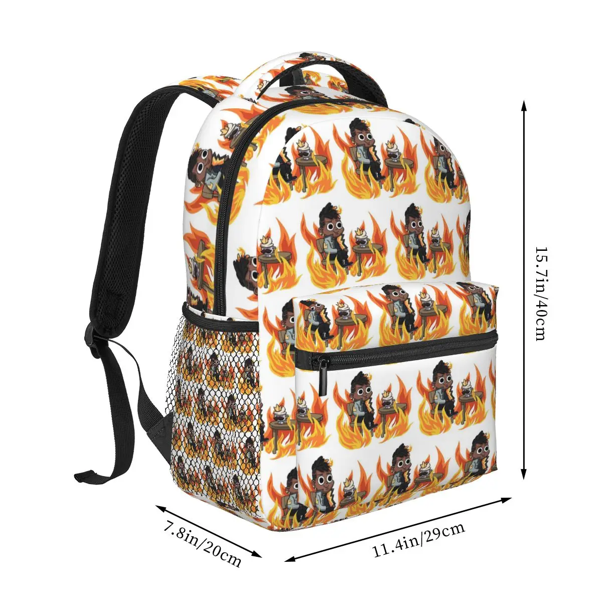 Cartoon Valorant Student Backpack School Bag Hiking Travel Daypack for Boys Girls Fashion Bookbag Shoulder Bags