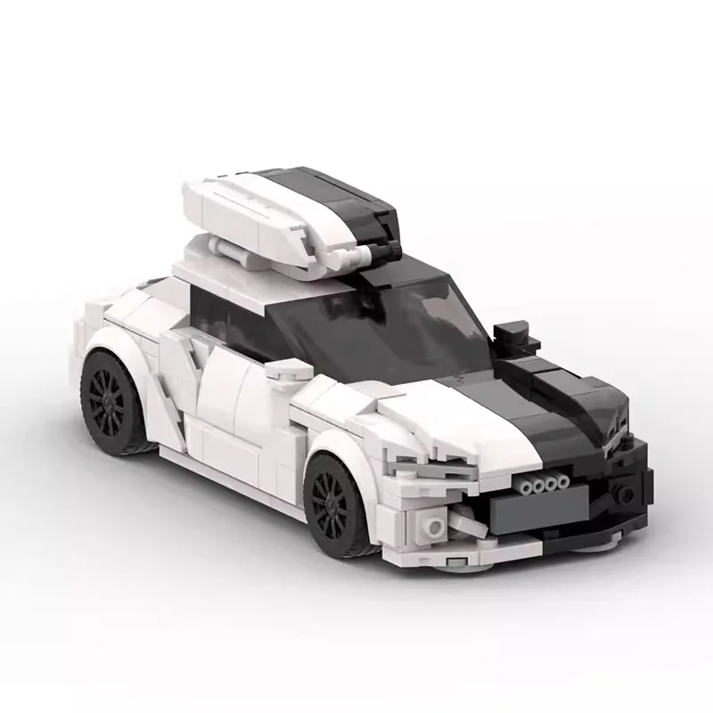 Hot City Speed Champion Racer Estate Cars RS6 Sports Vehicle Building Blocks Brick Racing Model Kids Toys Hallowmas Gift For Kid