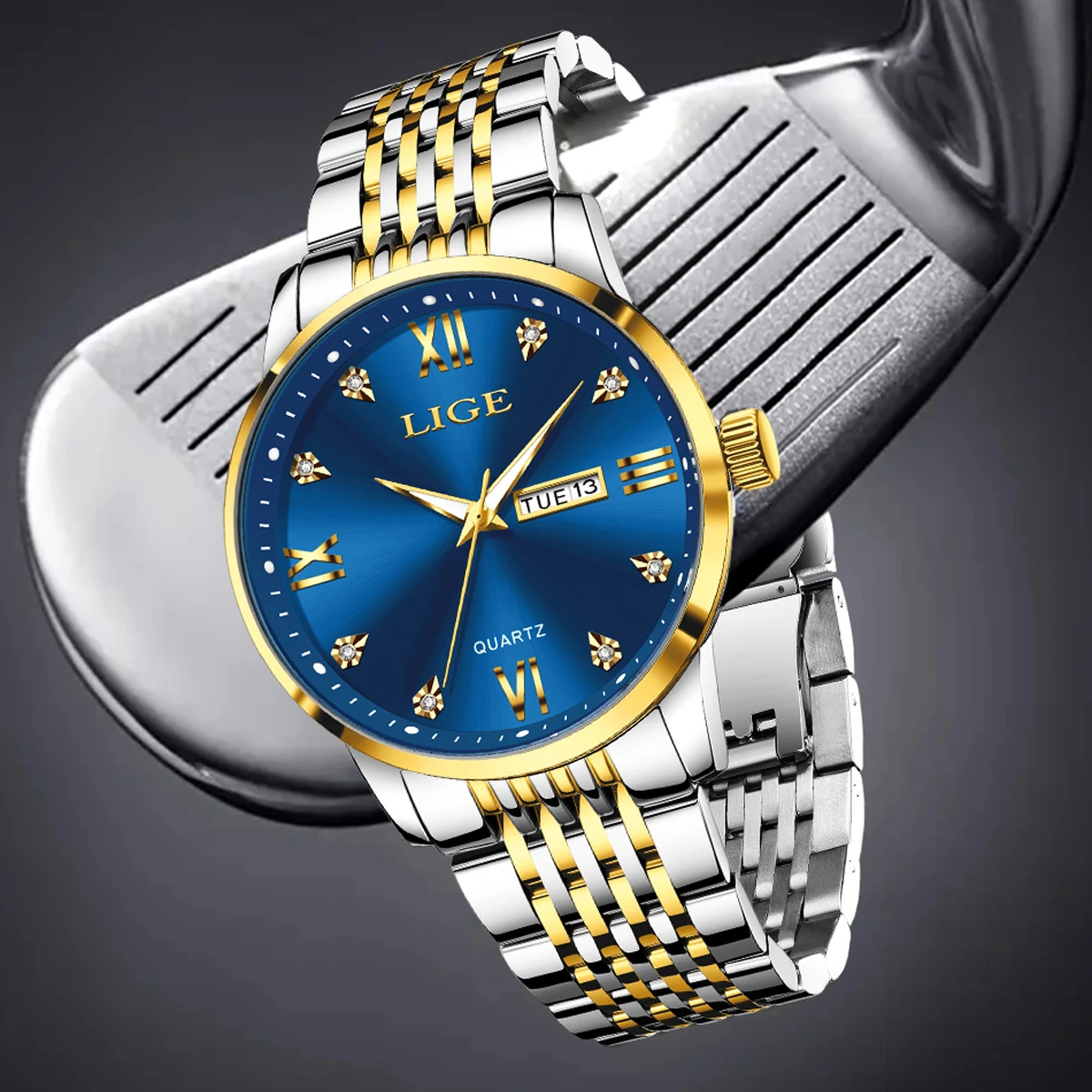 Relógio Masculino LIGE de Luxo - Smartwatch Digital Watches For Men avaliação e preço