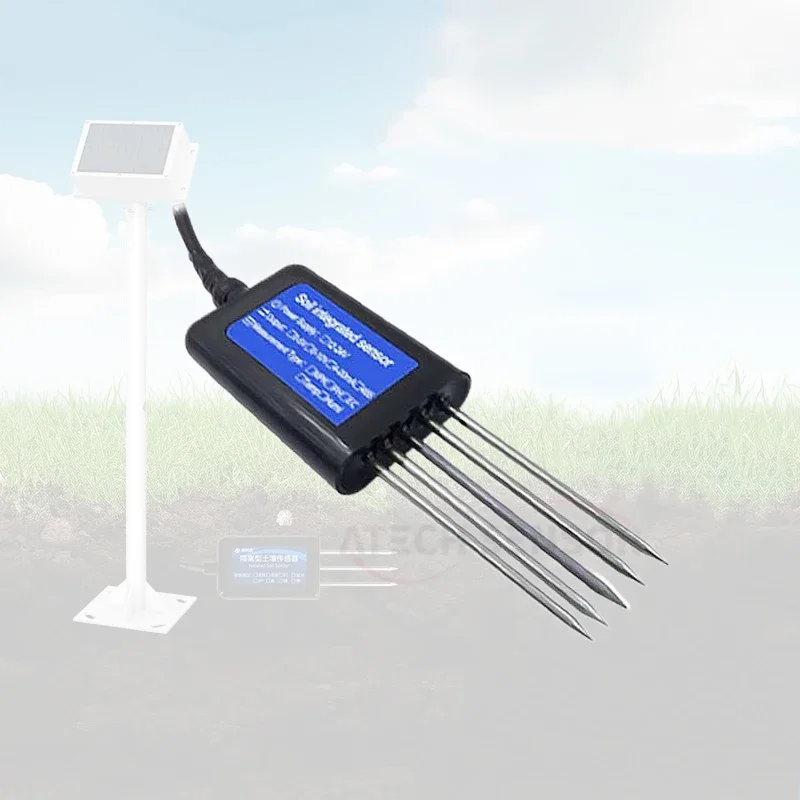 Server Software Lora Lorawan 7 In 1 Soil Temperature Humidity EC Sensor