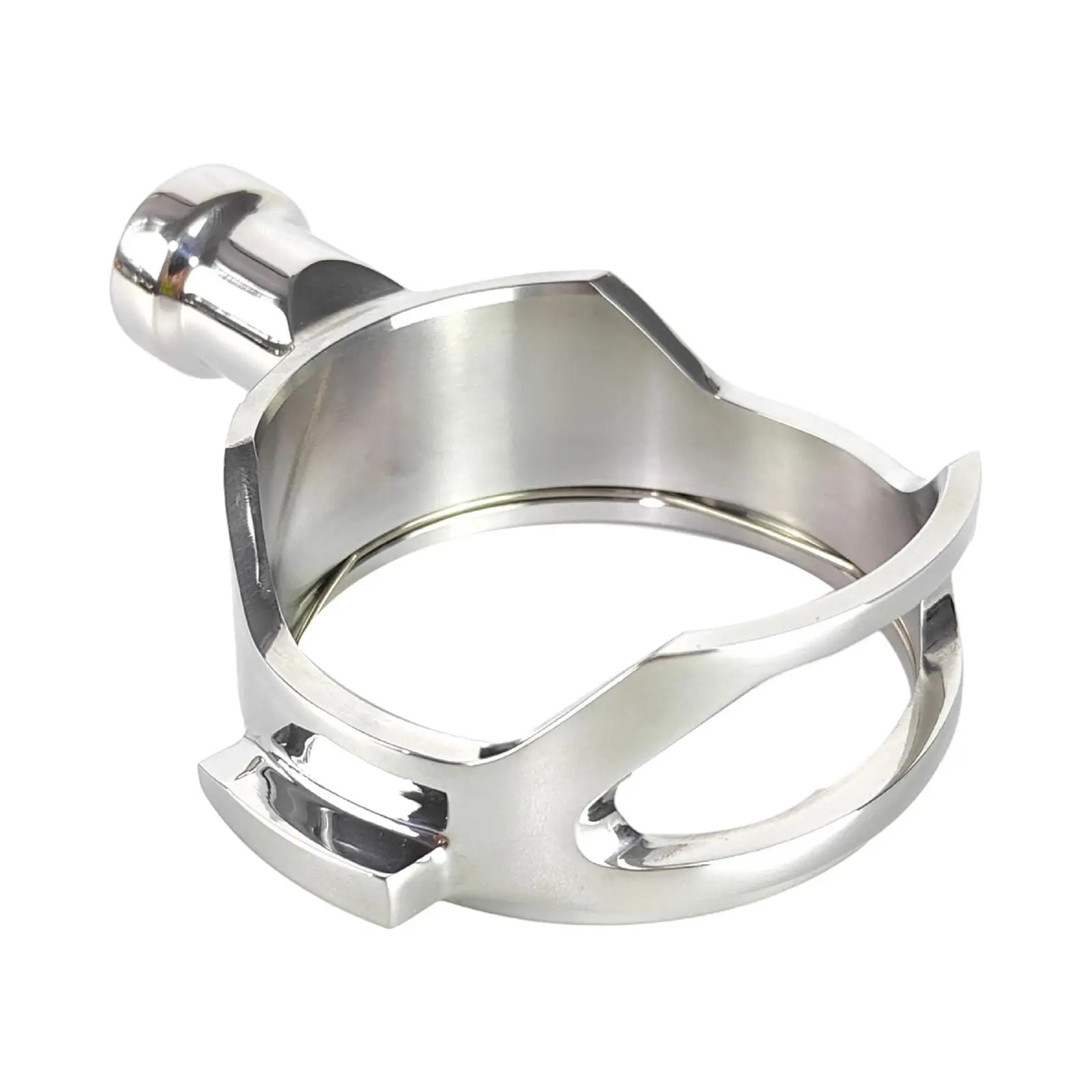 Parti della testa del gruppo portafiltro portafiltro senza fondo da 58 mm Sostituzione professionale senza fondo per macchine da caffè espresso E61 Negozio