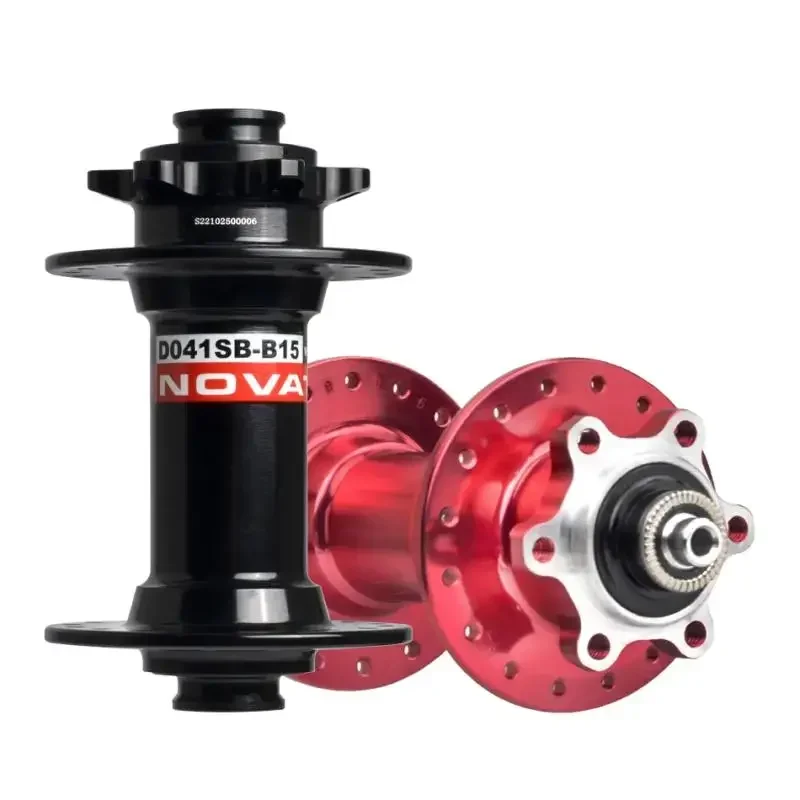 AliExpress NONE NOVATEC D041SB Front Bicycle Hub 2 Bearing Mountain Bike Hub 28/32/36 Holes 6-Bolt Disc Brake QR/THRU/BOOST for MTB Freehub