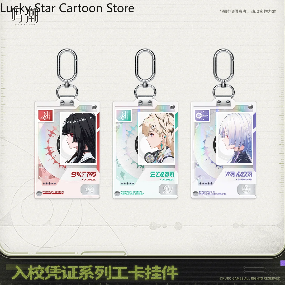 

Official Wuthering Waves CHISA Mornye Series Work Card Pendant Cosplay Birthday Gift Fans Decoration Collection Game Anime