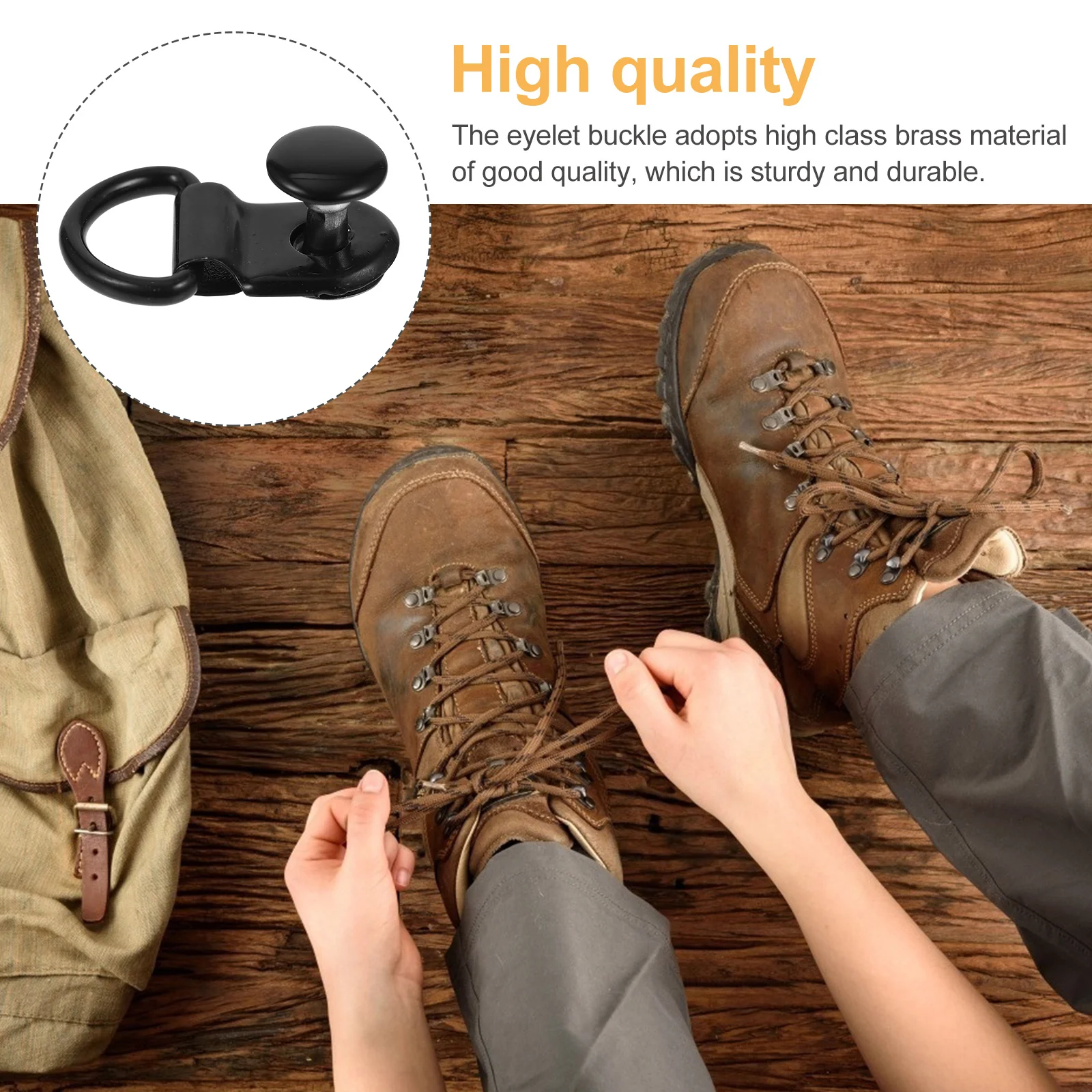 

30Sets Multi Purpose Shoe Buckle Accessories Elegant Bag Button Fasteners Corrosion Resistant Detachable Clasps for Daily Wear