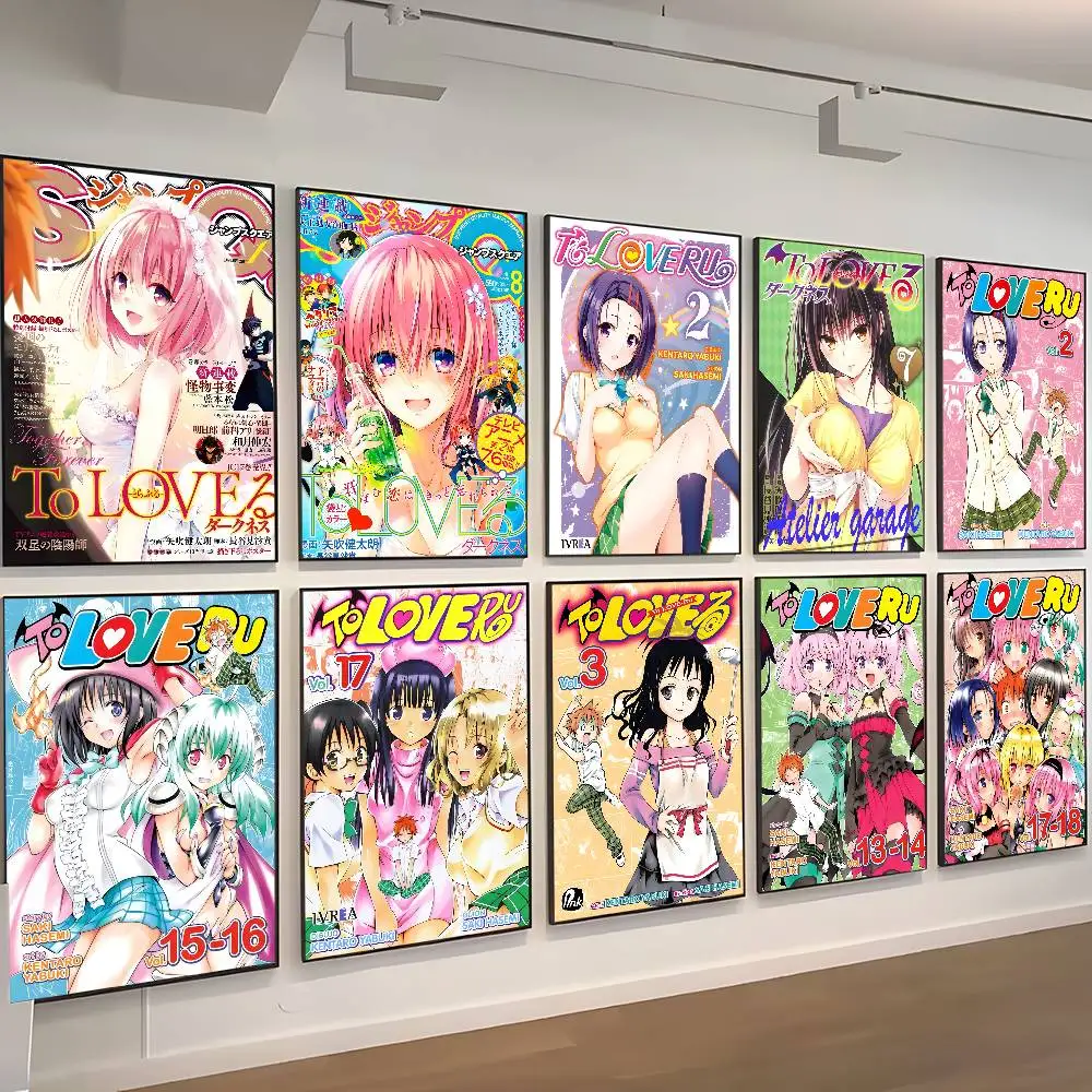 أنيمي إلى الحب رو الفيلم الكلاسيكي الملصقات HD جودة ملصق جدار الفن اللوحة دراسة الشمال ديكور المنزل #1