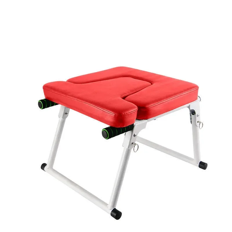 Body-Building Inverted Baking Paint Pu Material Inversion Yoga Folding Chair Yoga Meditation Chair Headstand Bench