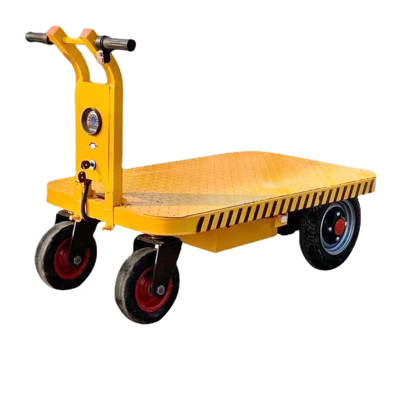 Wyj Electric Flat Truck Pull Tile Truck Trailer Foldable and Portable Climbing Trolley