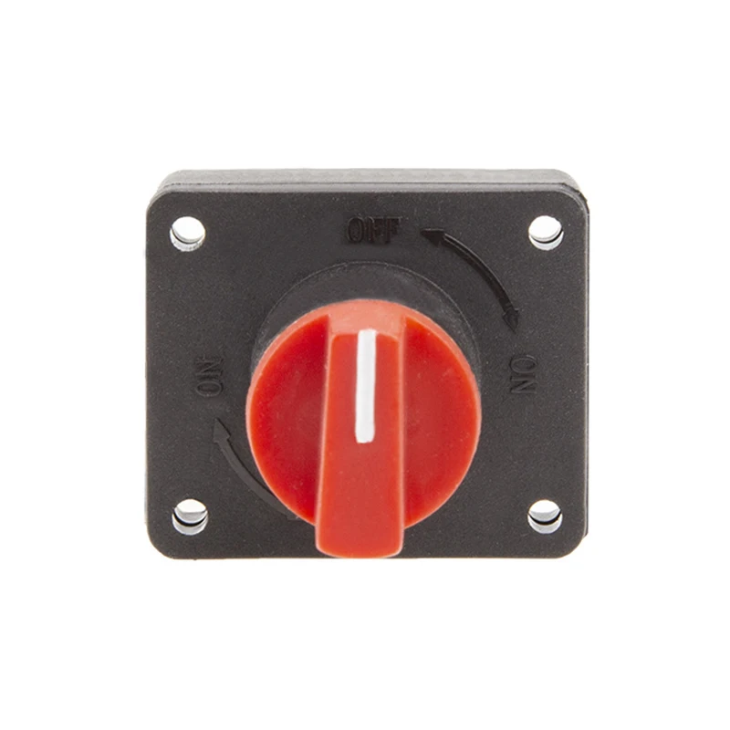 100A 12V 24V Current Battery Isolator Isolation Switch Disconnect Power Cut End Cut Off Switch Suitable For Boat Car Truck Yacht