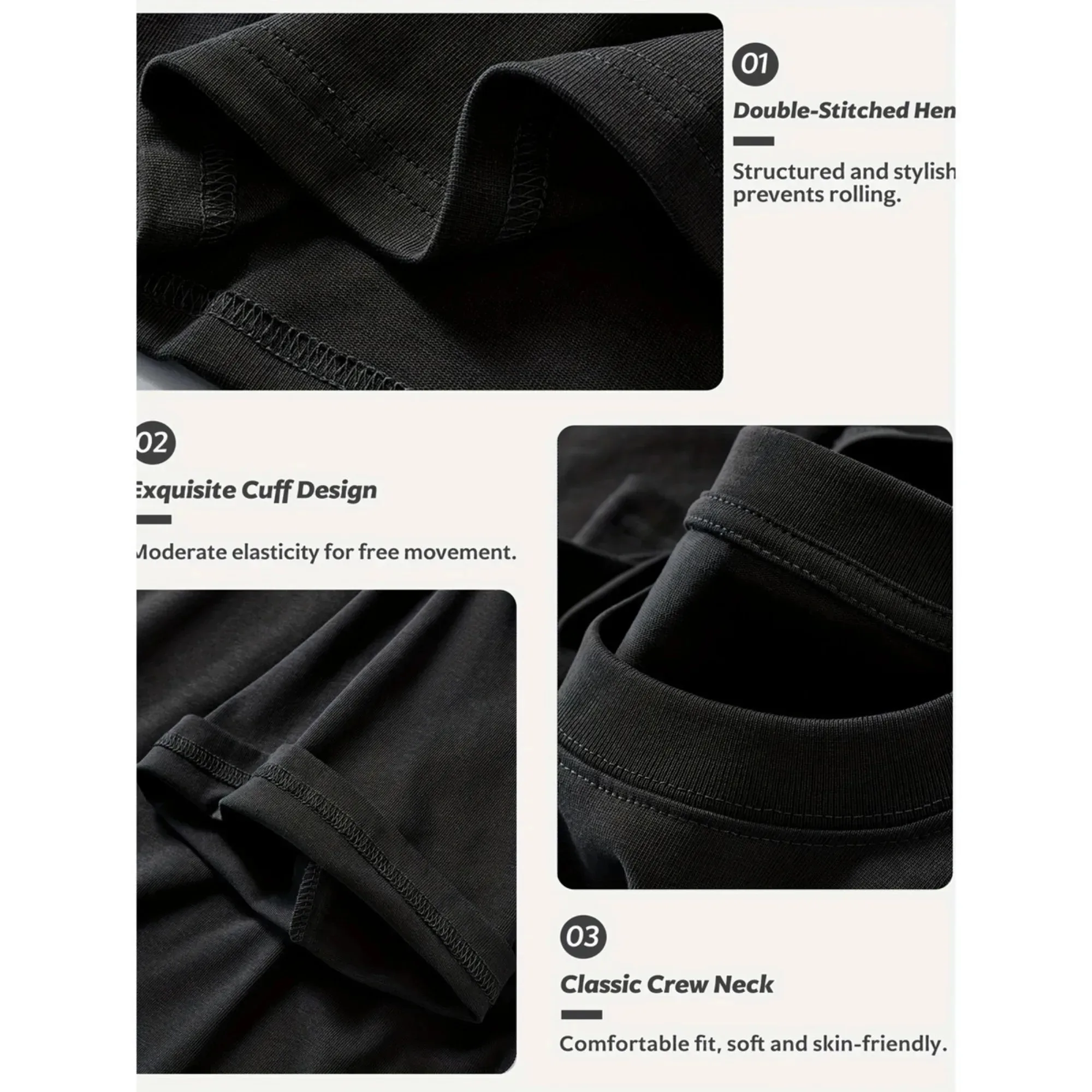 تي شيرت كاجوال للرجال مضحك Bigfoot UFO Rock Gesture Graphic Print Short Sleeve Top Trendy Tee #3