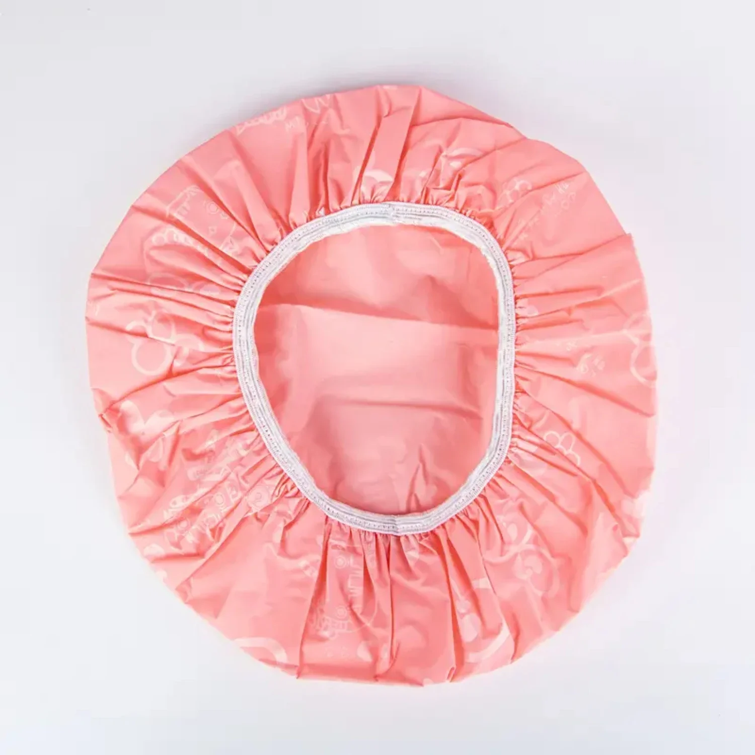 

Bathing Shower Cap New Hair Protect Bathroom Supplies Solid Color Wash Tool Elastic Band