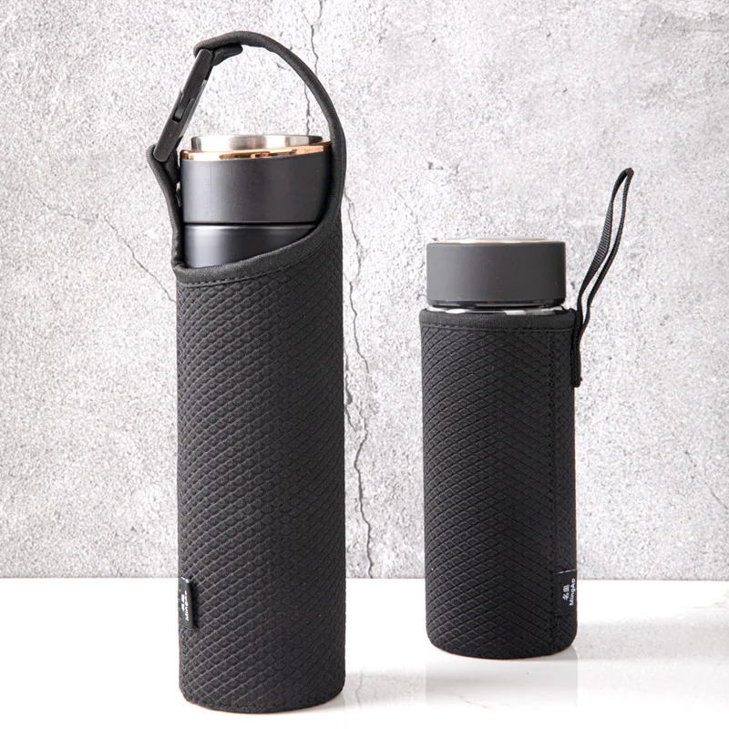 

1pcs Crossbody Bag with Hand Strap Universal Cup Sleeve Protective Cover for Glass Tumbler Insulated Water Bottle Anti Scald