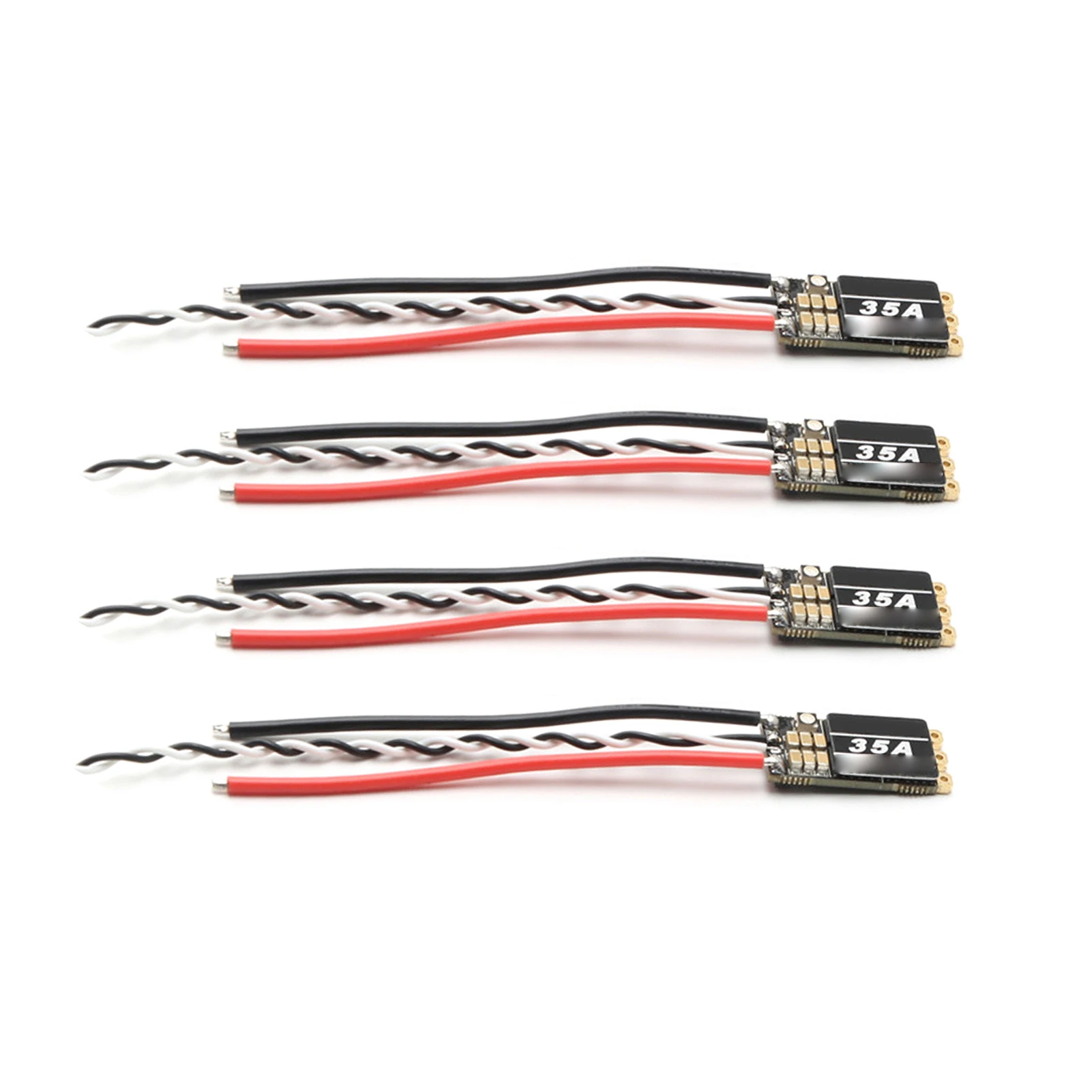 35A BLHeli_S ESC 2-6S  Brushless ESC Electronic Speed Controller Built-in Programmable RGB LED for RC  Drone Quadcopter