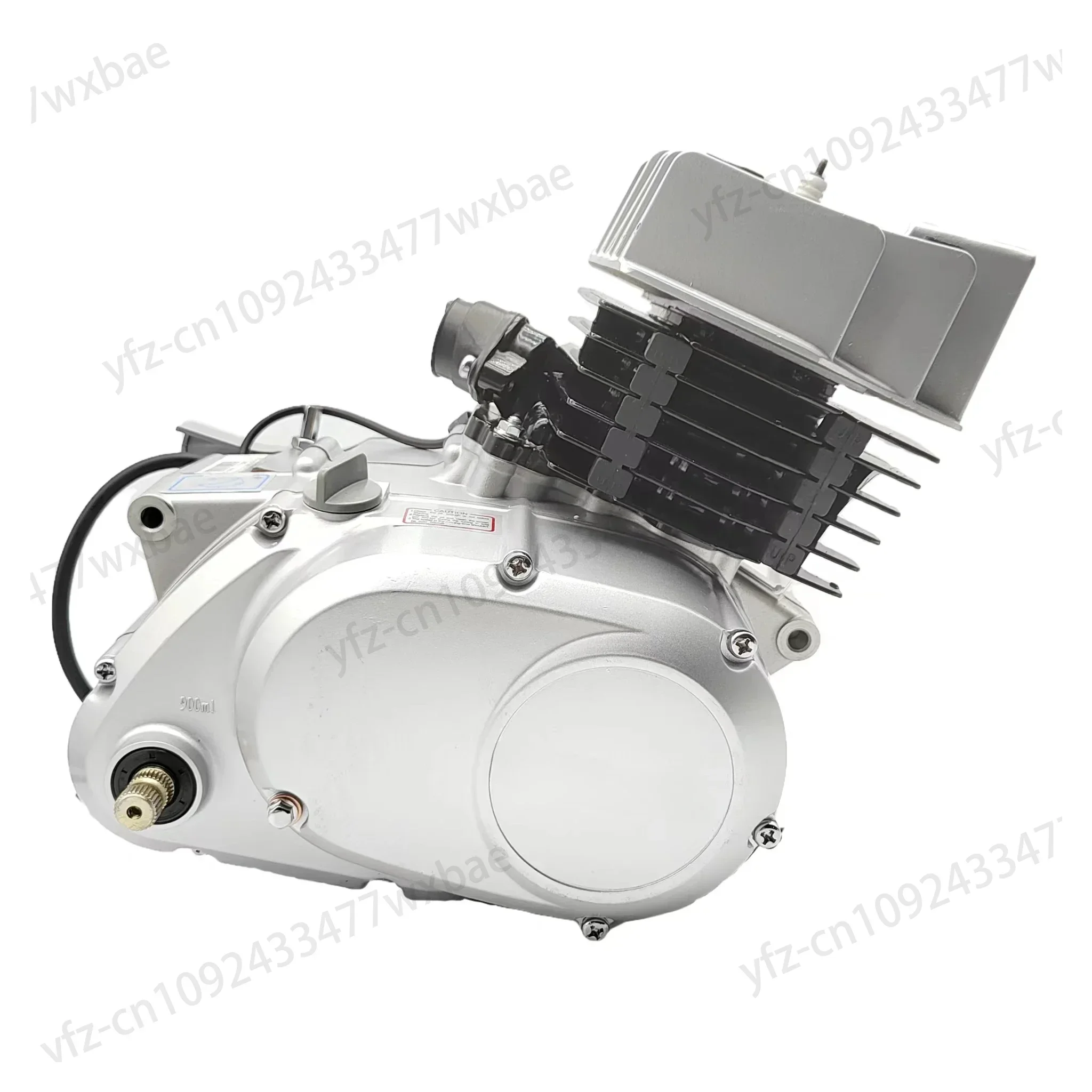 Hot Sale Motorcycle 2 Strokei AX100 Lifan Gasoline Complete Engine 100cc Electrical Kick Start Motor Spare Parts