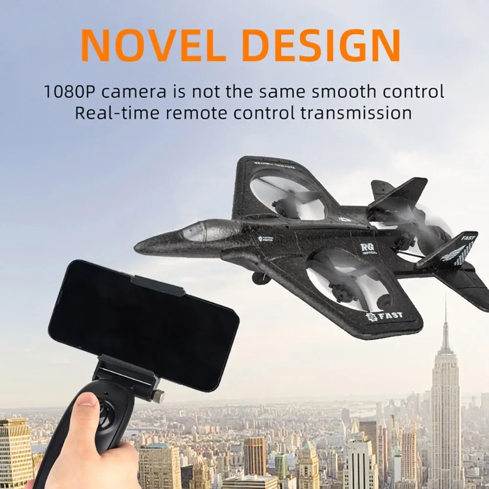 RC Planes FPV WIFI Camera EVA Stunt Drone Real Time Transmission Rolling Glider Aerial Combat Aircraft Toys for Kids  Airplane