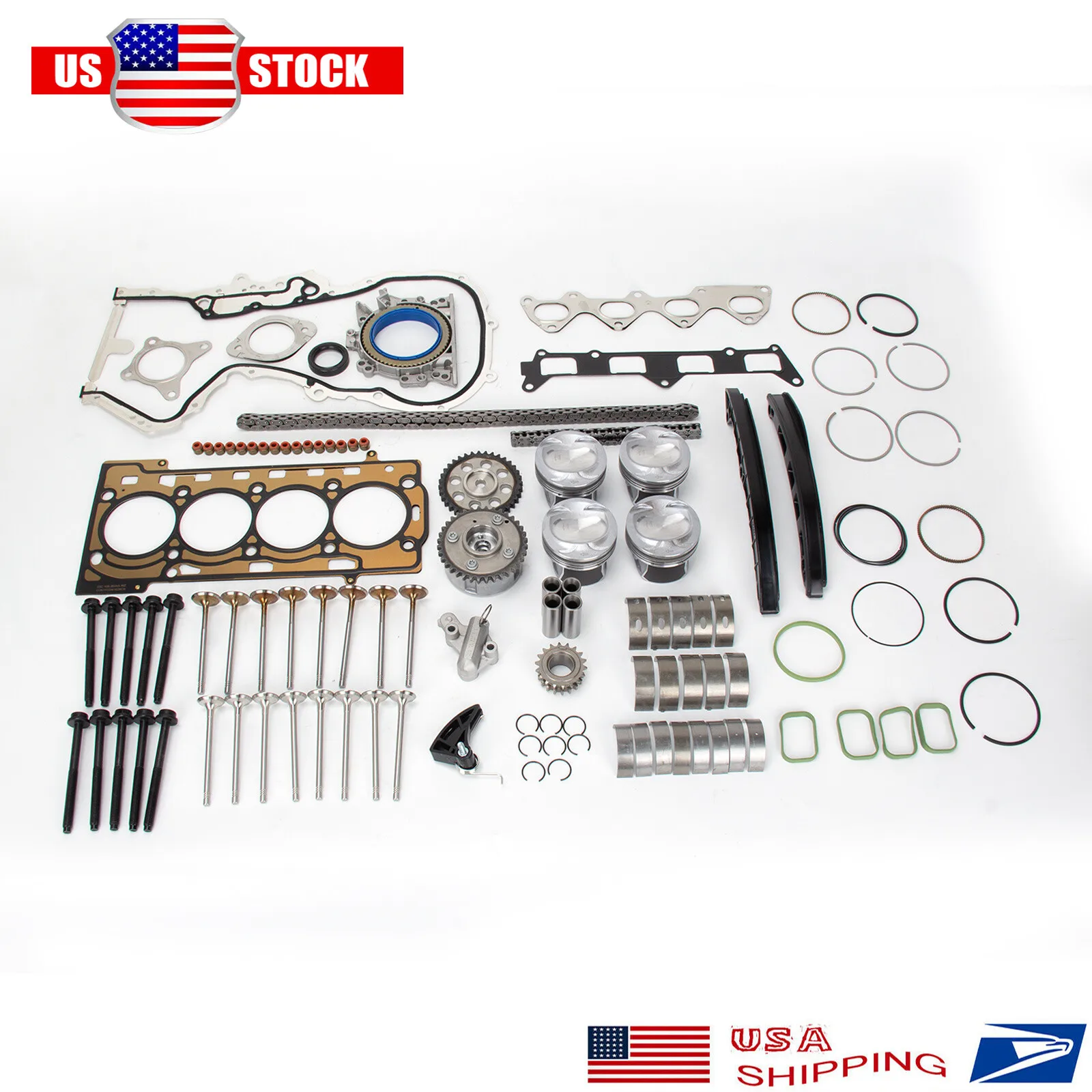 

Ремкомплект для ремонта двигателя для Golf Jetta A1 1.4 TFSI/TSI BLG CAVD