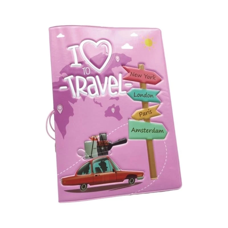 

Trendy PU Holder Wallet Credit Card Case Portable Convenient Christmas Gift for Frequent Trips