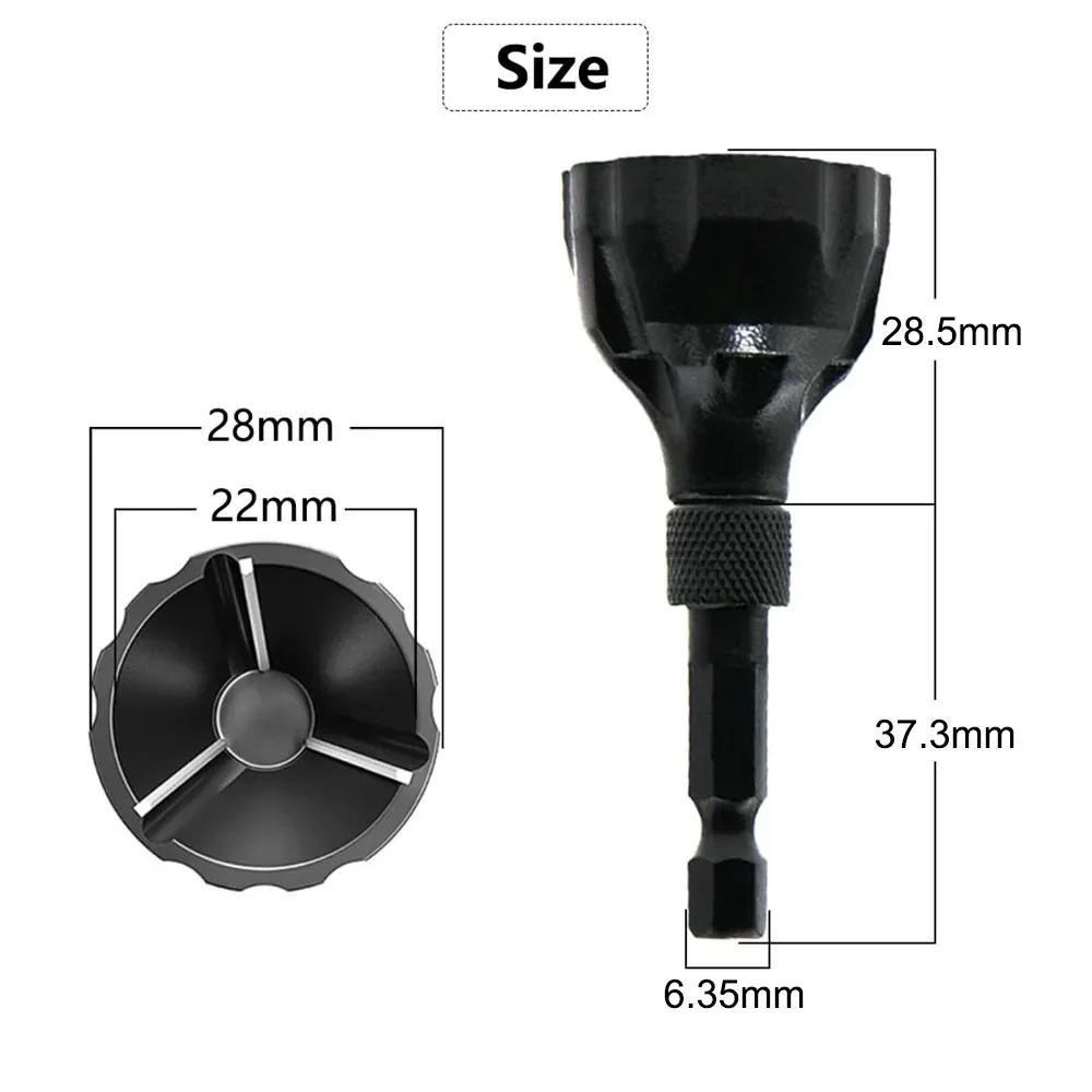 Deburring External Chamfer Tool Carbide Burr Blade Hard Sharp Metal Trimming Drill Bit Internal Countersink Steel Copper Screw