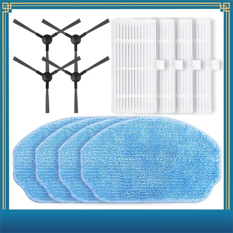 

A55F-для Cecotec Conga 999 Origin X-Treme запасные части, боковая щетка, фильтр Hepa, накладка для швабры
