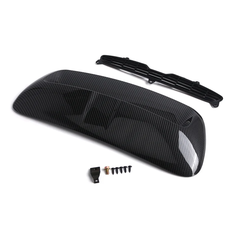 

Carbon Fiber Style For BMW Mini Cooper S R55 R56 R57 R58 2007-2013 Hood Air Intake Vent Scoop Replacement Parts
