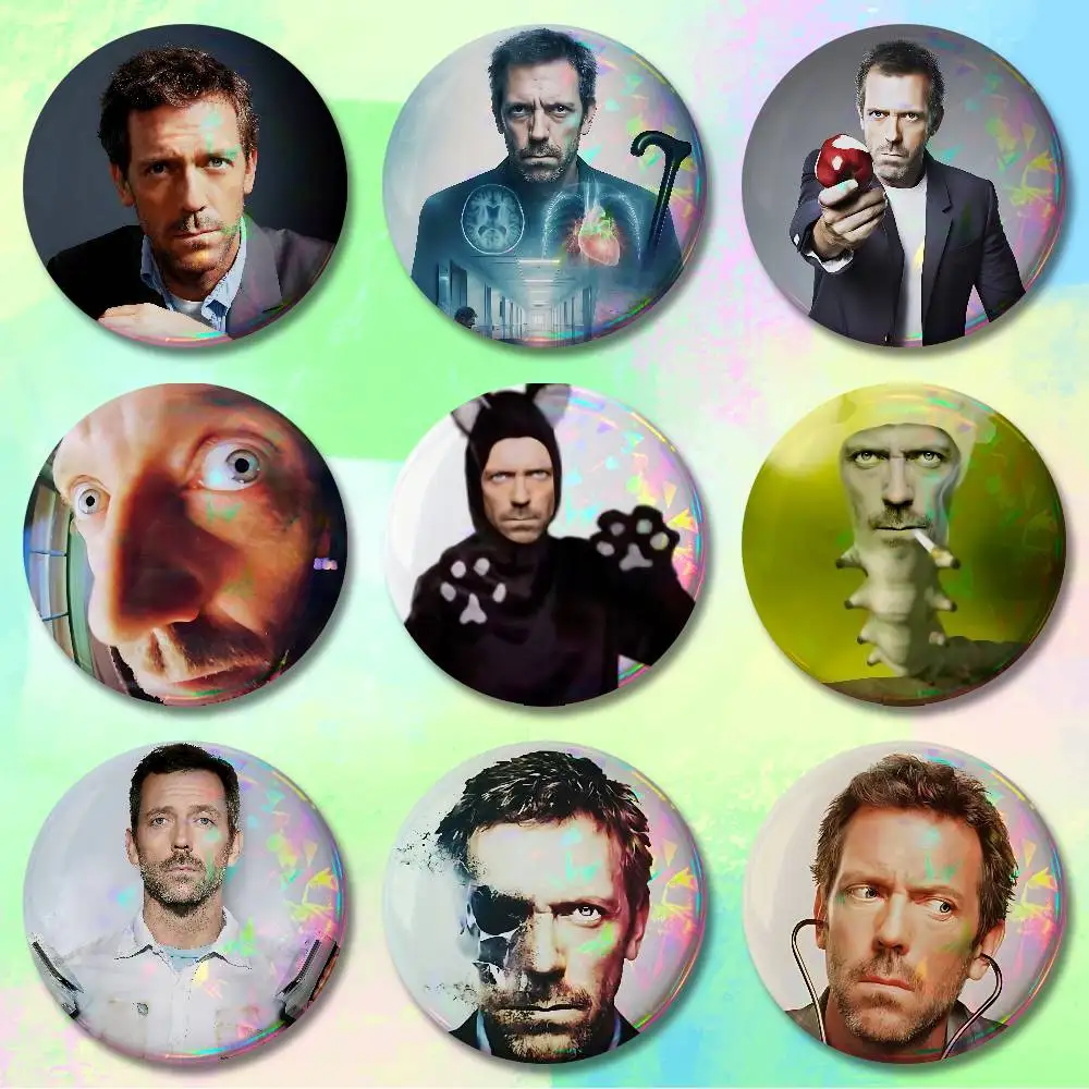 

TV H-Houses MD Pins 58mm Cute Cartoon Badge Handmade Brooches for Backpack Accessories