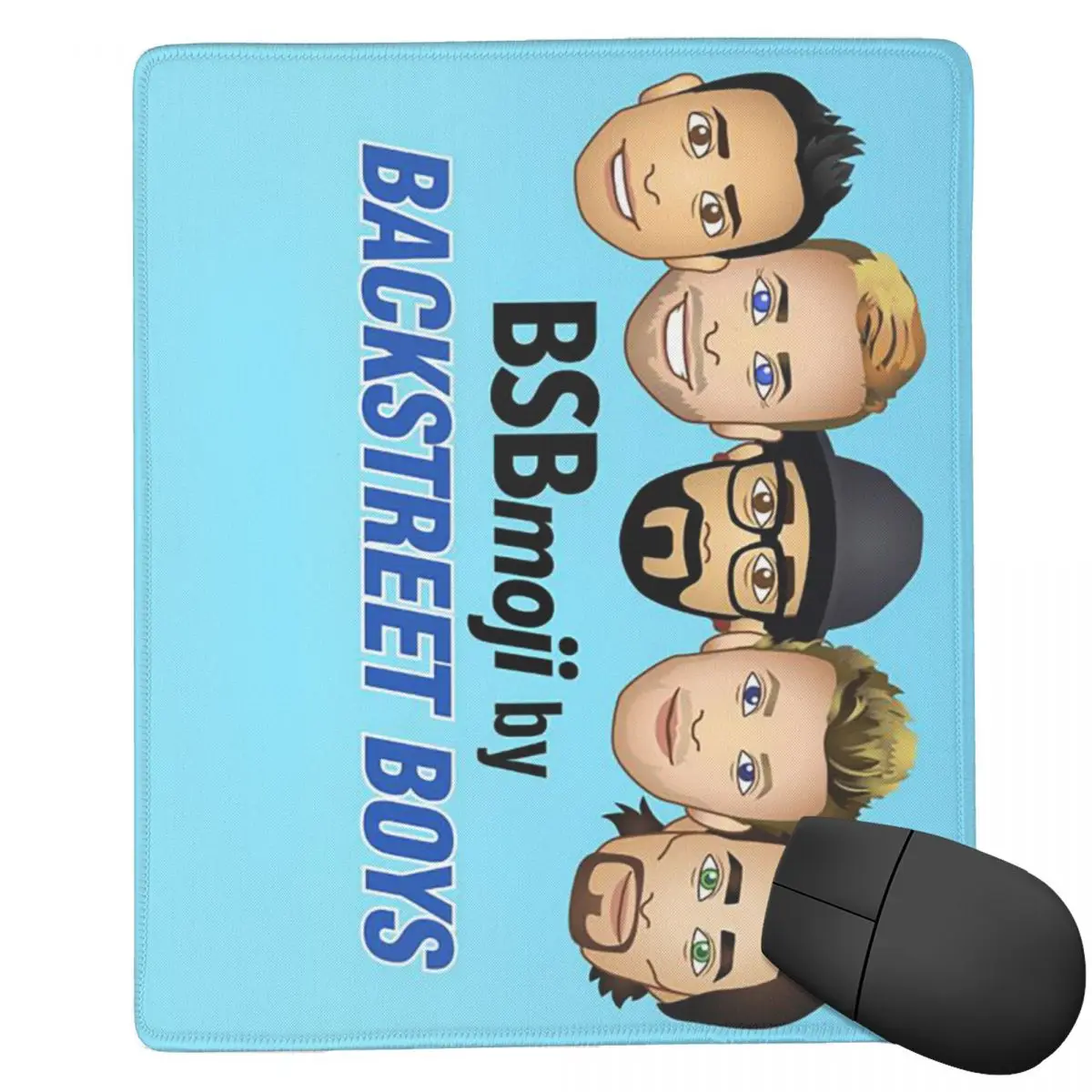 Backstreet Boys Music Group Mouse Pad Computer Keyboard Mouse Mat Gaming PC Laptop Desk Mat Office Accessories