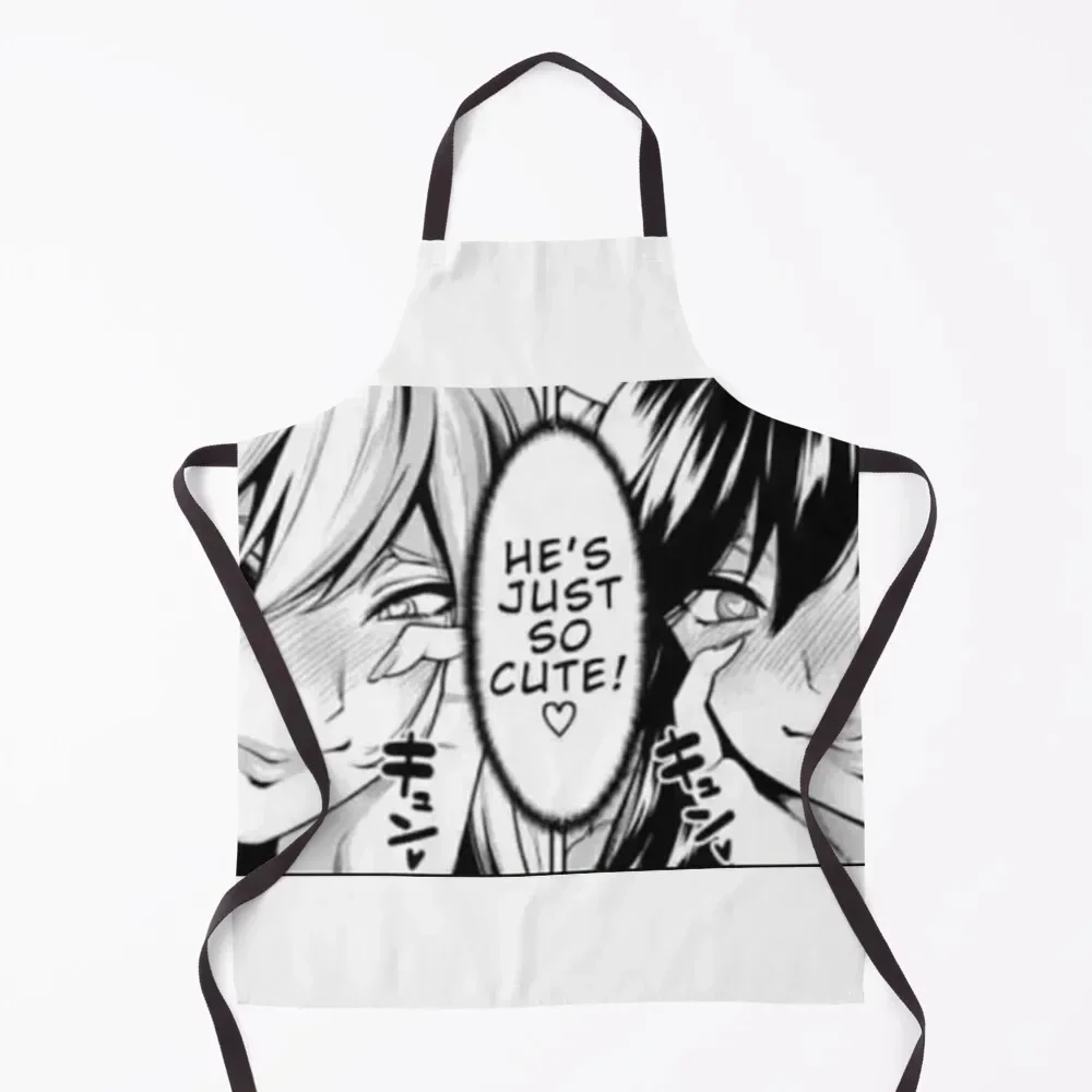 

He's Just So Cute Meme Apron Kitchen Chef Kitchen Special Accessories Salon Barber Apron