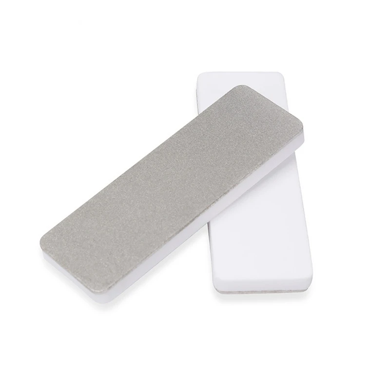 Double Sided Sharpener Mini Outdoor Whetstone Diamond Ceramic Knife Sharpener  Knife Sharpening Stone  Knife Grinder