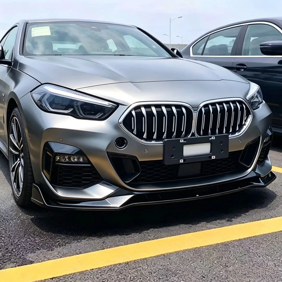 For BMW 2 Series F44 Gran Coupe M Sport 2020-24 Air Dam Front Protector Bumper Lip Cover Chin Splitter Body Kit Car Accessories