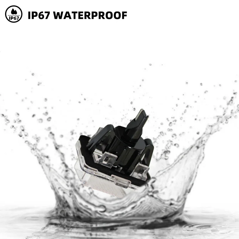 2 PCS 12 V Branco Sem Erros Canbus LED Número Luz Da Placa de Licença Para Mercedes-Benz W204 W212 C216 W221