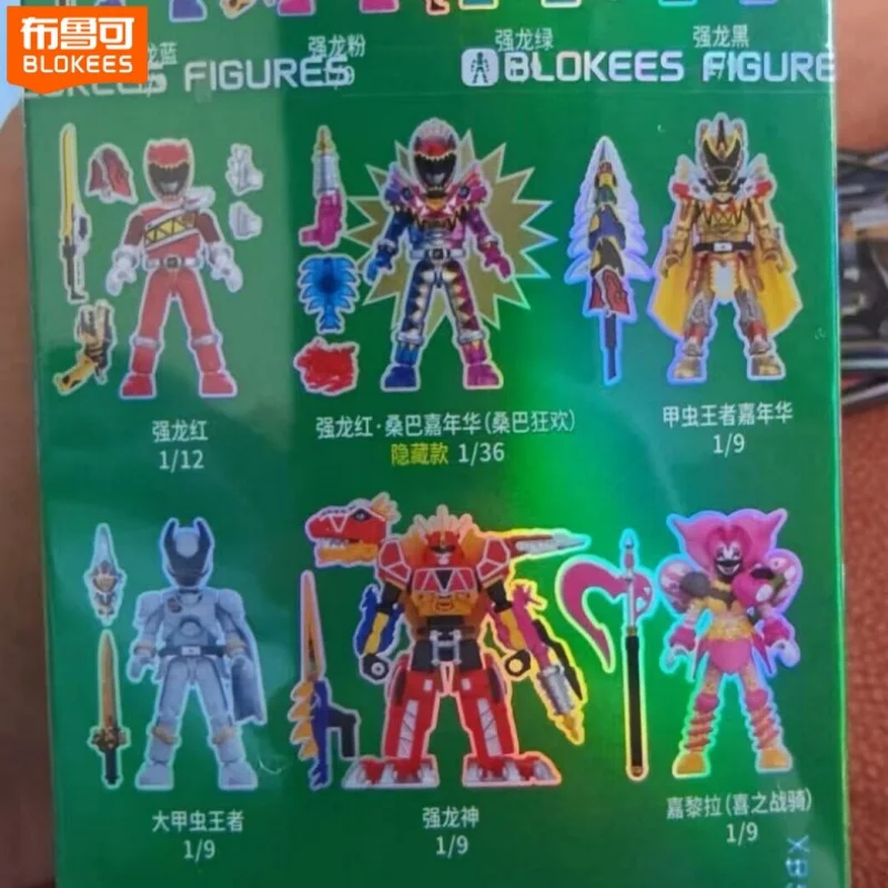 

Новая оригинальная аниме-фигурка Blokees Super Sentai Star Edition Vol.2 Courage Erupts слепая коробка игрушка для мальчиков на Хэллоуин, рождественские подарки