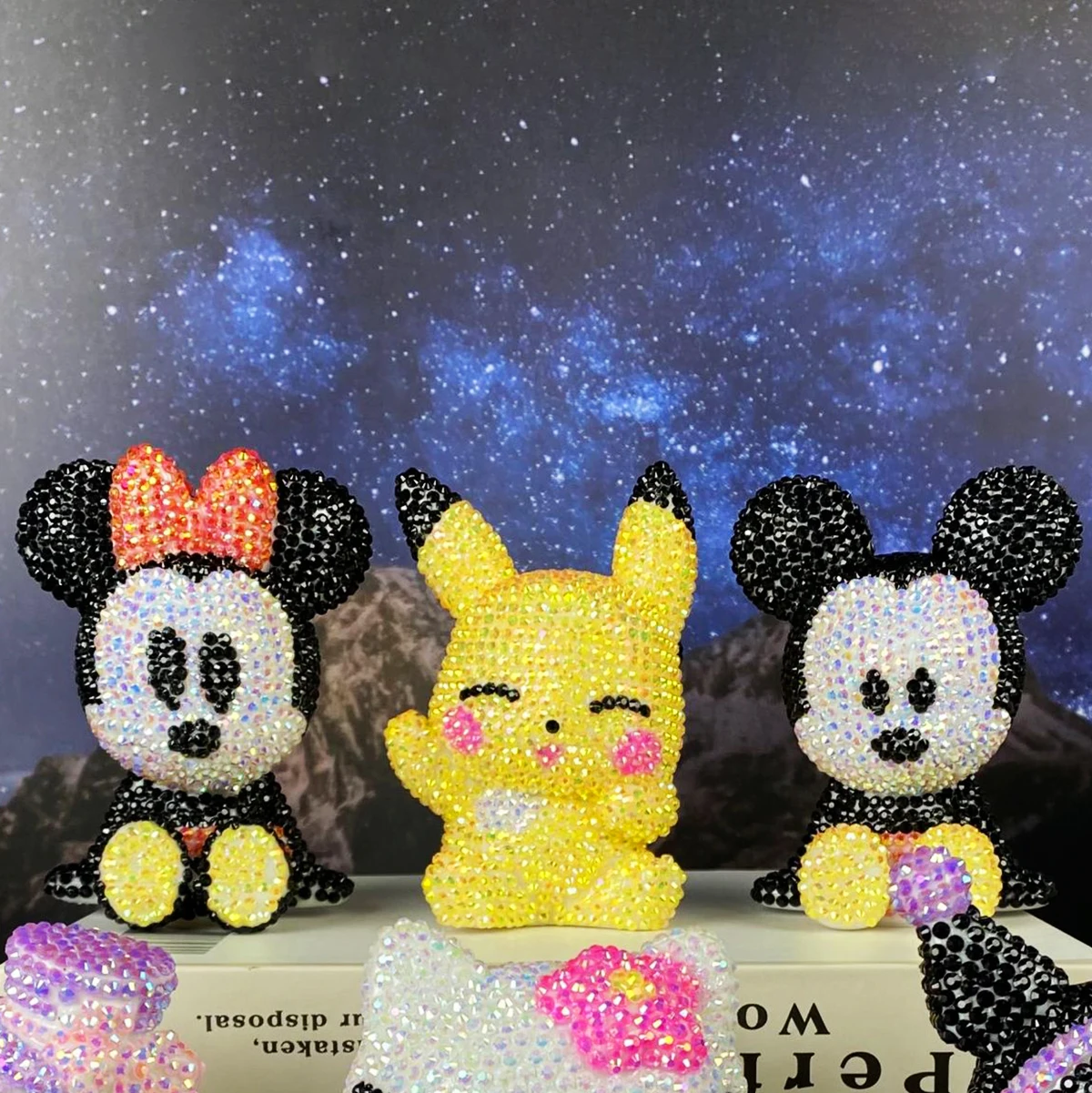 Pikachu Mickey Minnie Kotak Ua - Kids Education Money ulasan dan harga