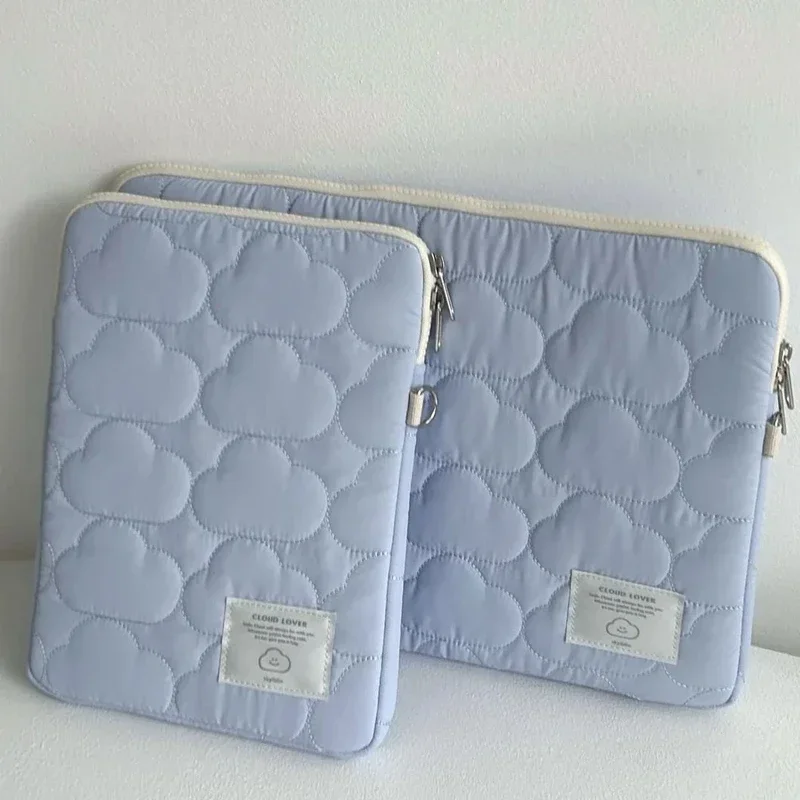 Cute Clouds Laptop Sleeves 13.3 14 15 15.6 Inch For Macbook Tablet Bag For IPad Pro9.7 10.2 11 Air3 4 10.5 10.9 XiaoMi Samsung - view 4