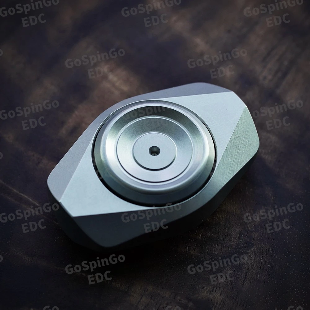 Hibernating أوزة EDC سليم تململ سبينر المعادن تململ المغازل شفرتين تململ سبينر أدوات تخفيف القلق #2