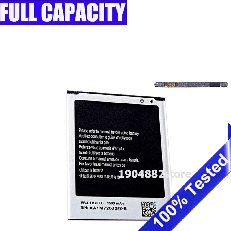

Новый аккумулятор для Samsung Galaxy S3 Mini GT-I8190 i8160 I8190N GT-i8200 S7562 G313 WO EB-L1M7FLU EB-F1M7FLU 1500 мАч Замена