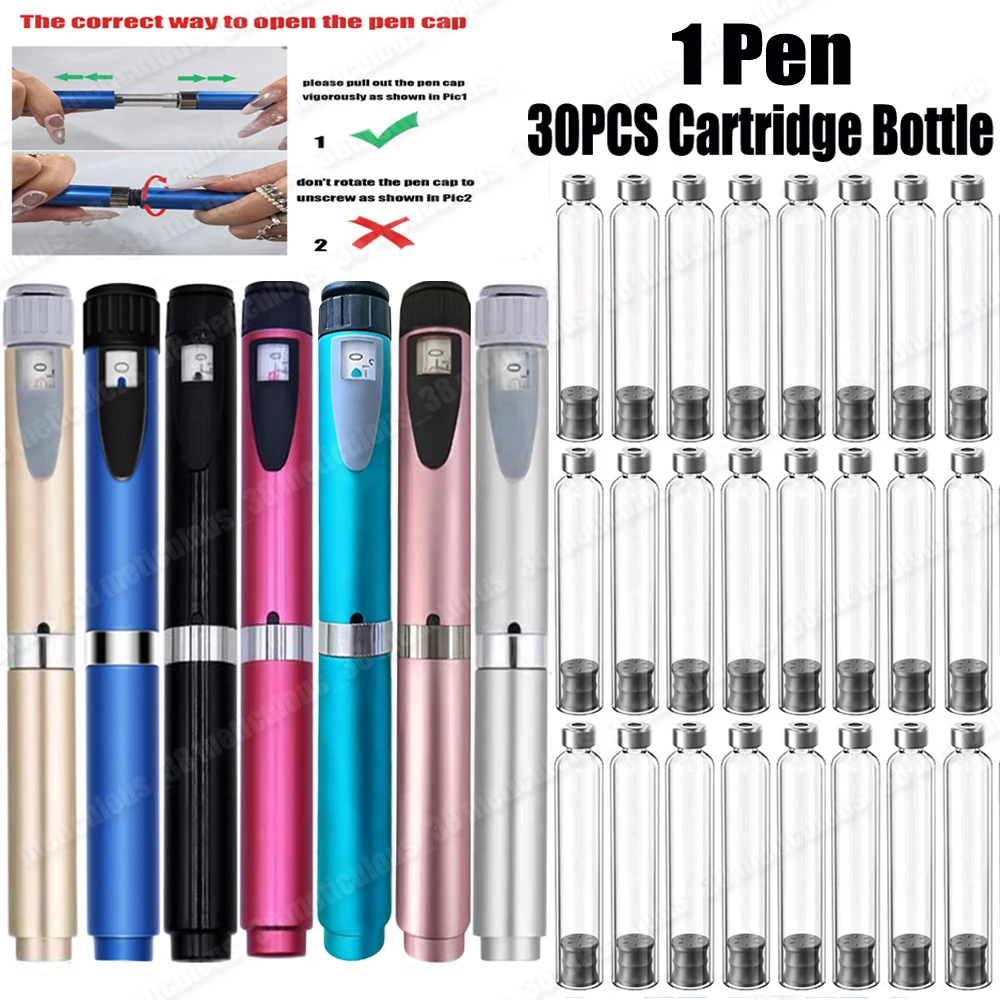 

Волшебная ручка, ручка для татуировки, инсулиновые картриджи, 3 мл, пустая кассетная бутылка, медицинская эстетика, трехлинейные расходные материалы для подъема, стерильный комплект