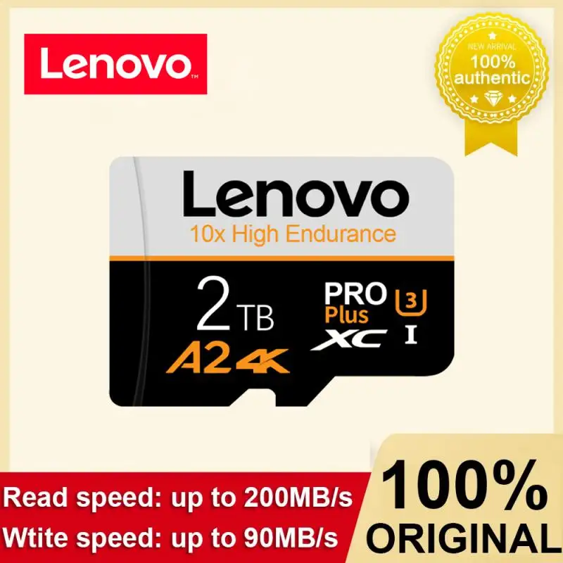 

Lenovo UHS-I Micro TF SD Card 2TB 1TB A2 U3 Memory Card High Speed SD Card 128GB For Nintendo Switch Ps4 Ps5 Game Laptop