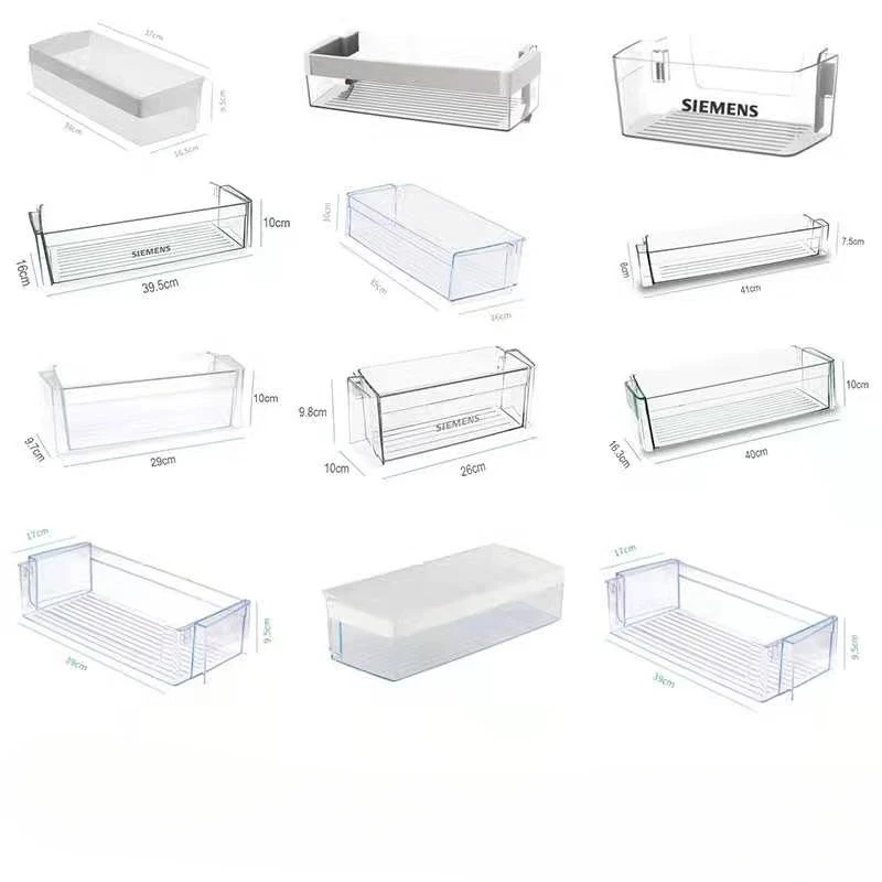 Suitable for  refrigerator bcd610w accessories door storage box storage bottle rack hanging box egg rack drawer baffle