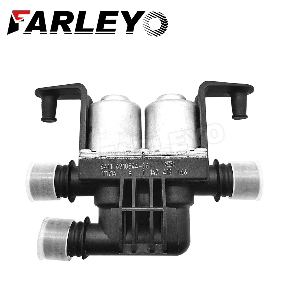 

Farleyo 64116910544 Heater Control Solenoid Valve For BMW X5 E53 E70 F15 F85 X6 E71 F16 F86 35iX 40iX 3.0L 4.4L 4.8L